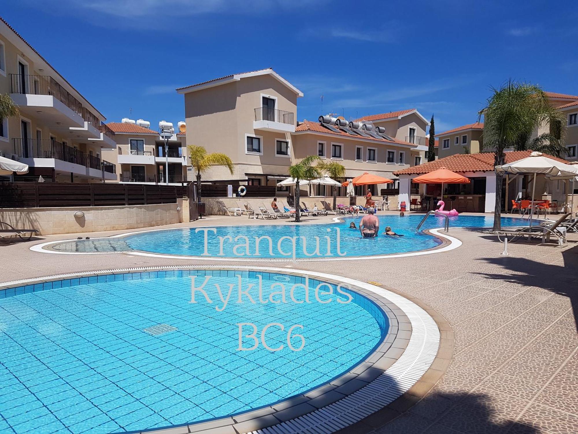Tranquil Kyklades Bc6, Walk To Beach Paralimni Exterior foto